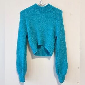 Urban Outfitters Turquoise Turtleneck Sweater